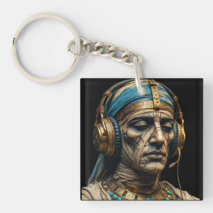 ミイラの守護者ペンダント - 古代エジプトのジュエリー キーホルダー