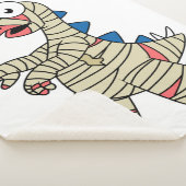 ミイラの格好をした漫画のステゴサウルス。 シェルパブランケット (3/4)