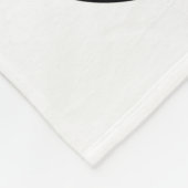 ミイラの格好をした漫画のステゴサウルス。 フリースブランケット (角)