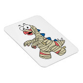 ミイラの格好をした漫画のステゴサウルス。 マグネット (右側)