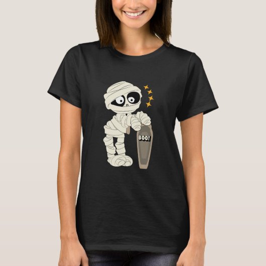 ミイラの棺衣 Tシャツ (正面)