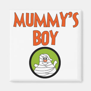 ミイラの男の子のハロウィンのTシャツおよびギフト マグネット