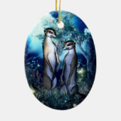 ミイラのKatsのオーナメント セラミックオーナメント (裏面)