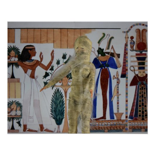 ミイラはエジプトから脱出した。ハロウィン ポスター (正面)