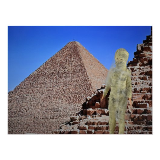 ミイラはエジプトから脱出した。ハロウィン ポスター (正面)