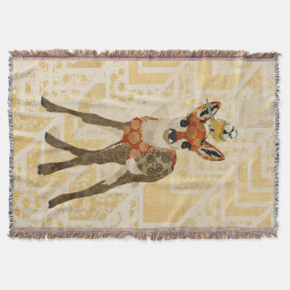 ミイラは及び小さい鳥のブランケットじゃれつきます スローブランケット