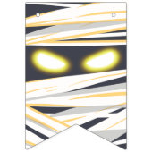 ミイラをテーマにしたハッピーハローウィンのバンティングフラグ バンティングフラッグ (第1の旗)