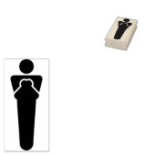 ミイラモダンムのシルエットアートスタンプ ラバースタンプ (押印)