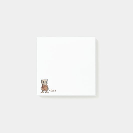 ミイラ不気味イホワイト ポストイット (正面)