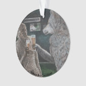 ミイラ人狼ファンタジーアクリルオーナメント オーナメント (正面)