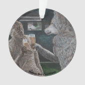 ミイラ人狼ファンタジーアクリルオーナメント オーナメント (正面)