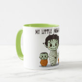 ミイラ化した怪物の父と息子 マグカップ (正面左)