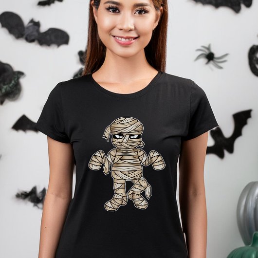 ミイラ化した生き物ミイラの怪物ハロウィーン Tシャツ