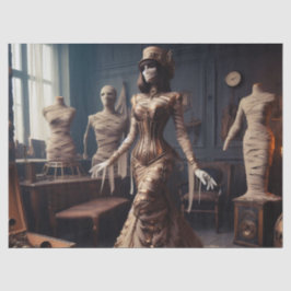 ミイラ女王スティームパンクビクトリアンゴシックの切り離し 薄葉紙