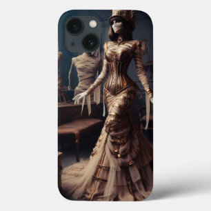 ミイラ女王ステームパンクビクトリアンゴシック iPhone 13ケース