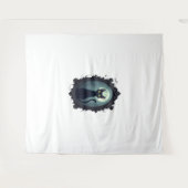 ミイラ猫の狂気 タペストリー (正面(横))