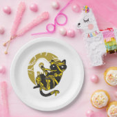 ミイラ猫ハロウィーン ペーパープレート (パーティー)