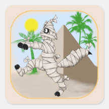 ミイラ猫歩く過去ピラミッド