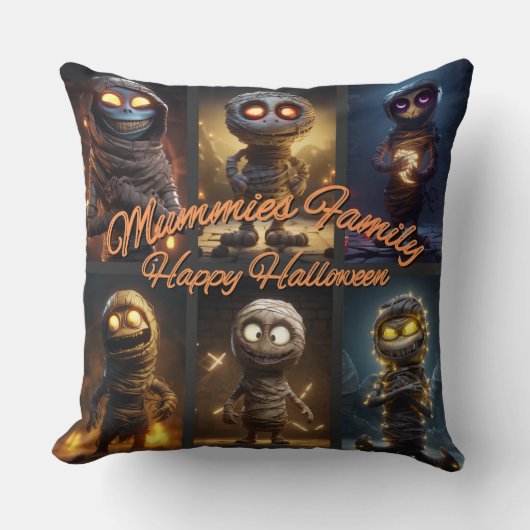 ミイラ科 クッション (正面)