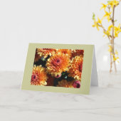 ミイラ カード (黄色い花)