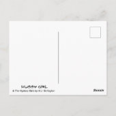 ミイラ・ガール・マカブル神秘の愛人 ポストカード (裏面)