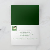 ミイラ、クリスマスの《鳥》アメリカゴガラの鳥及びヒイラギの自然の芸術 シーズンカード (内部)