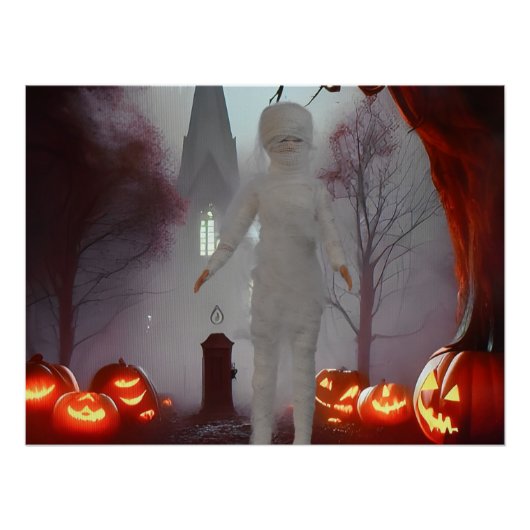 ミイラ。ハロウィン ポスター (正面)