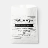ミイラ |ハロウィーンのベビーシャワー フェイバーバッグ (正面)