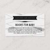 ミイラ |ハロウィーンの赤ちゃんシャワーブック エンクロージャーカード (正面)