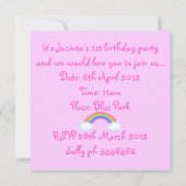 ミイラ 招待状 (裏面)