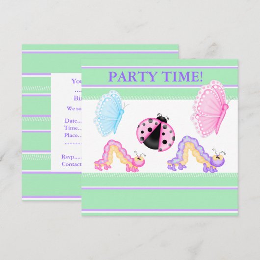 ミイラ 招待状 (正面/裏面)