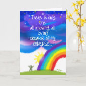 ミイラ-私の愛する"創作者"はです! カード (黄色い花)