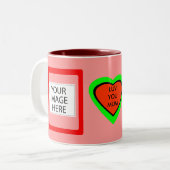 ミイラLOVE ツートーンマグカップ (正面左)