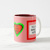 ミイラLOVE ツートーンマグカップ (正面右)