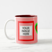 ミイラLOVE ツートーンマグカップ (左)