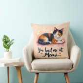 ミウウォーターで飼っていたカリコ猫 クッション (椅子)