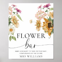 ミウスサンフラワー秋フローラフラワーバー標識