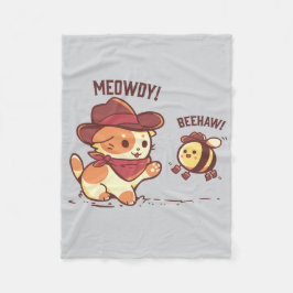 ミウディとビュー フリースブランケット