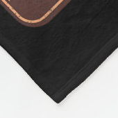 ミウディ！カントリーおもしろいミュージックキャットカウボーイハットポスター フリースブランケット (角)