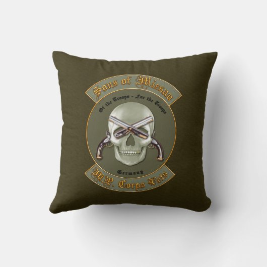 ミエサウの息子 クッション (裏面)