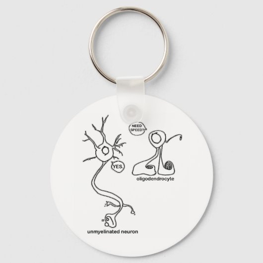 ミエリンプッシャー キーホルダー (正面)