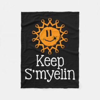 ミエリン多発性硬化症認識度Ms. フリースブランケット