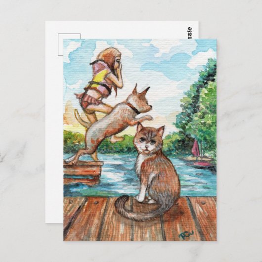 ミオアットコテージ波止場 ポストカード (正面/裏面)