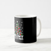 ミオウィクリスマスキャットの木が醜い コーヒーマグカップ (正面右)