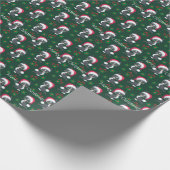 ミオウィクリスマスキュート子猫ラッピング紙2 ラッピングペーパー (角)