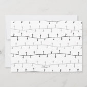 ミオウィクリスマスペット猫クリスマスカード 招待状 (裏面)