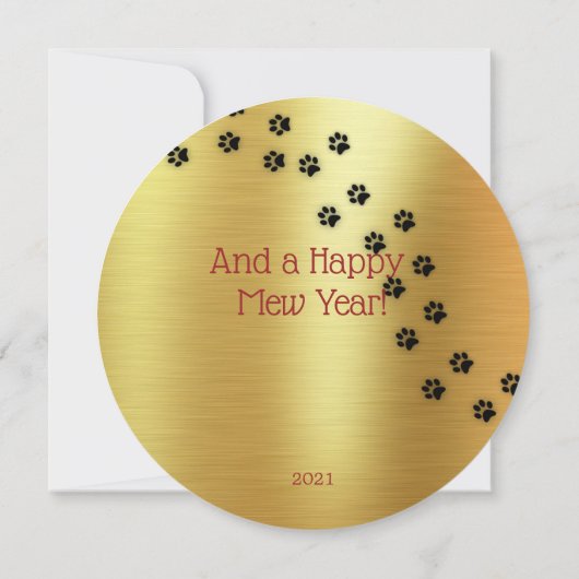 ミオウィクリスマス ||お使いのCatフォトカード (裏面)