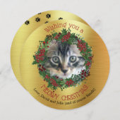 ミオウィクリスマス ||お使いのCatフォトカード (正面/裏面)