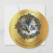 ミオウィクリスマス ||お使いのCatフォトカード (正面)