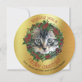 ミオウィクリスマス ||お使いのCatフォトカード